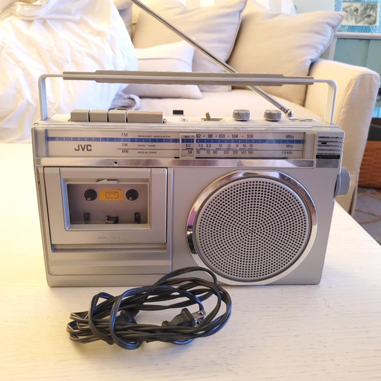 Portable Am/fm Radio Recorder Boombox Rc-250 - Etsy