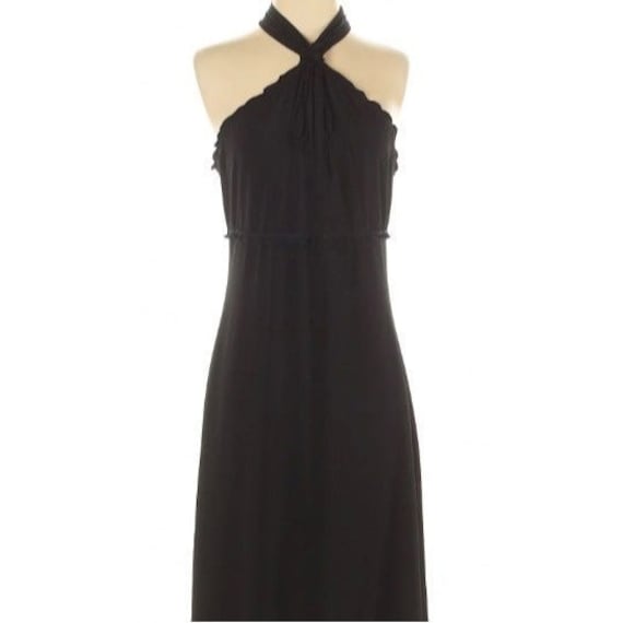 max studio halter dress Max Studio Halter Mid Length Dress S