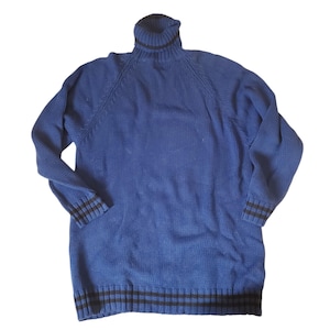 90s OLD GAP Cotton×Acrylic Knit old gap total pattern cotton knit | sui & shara