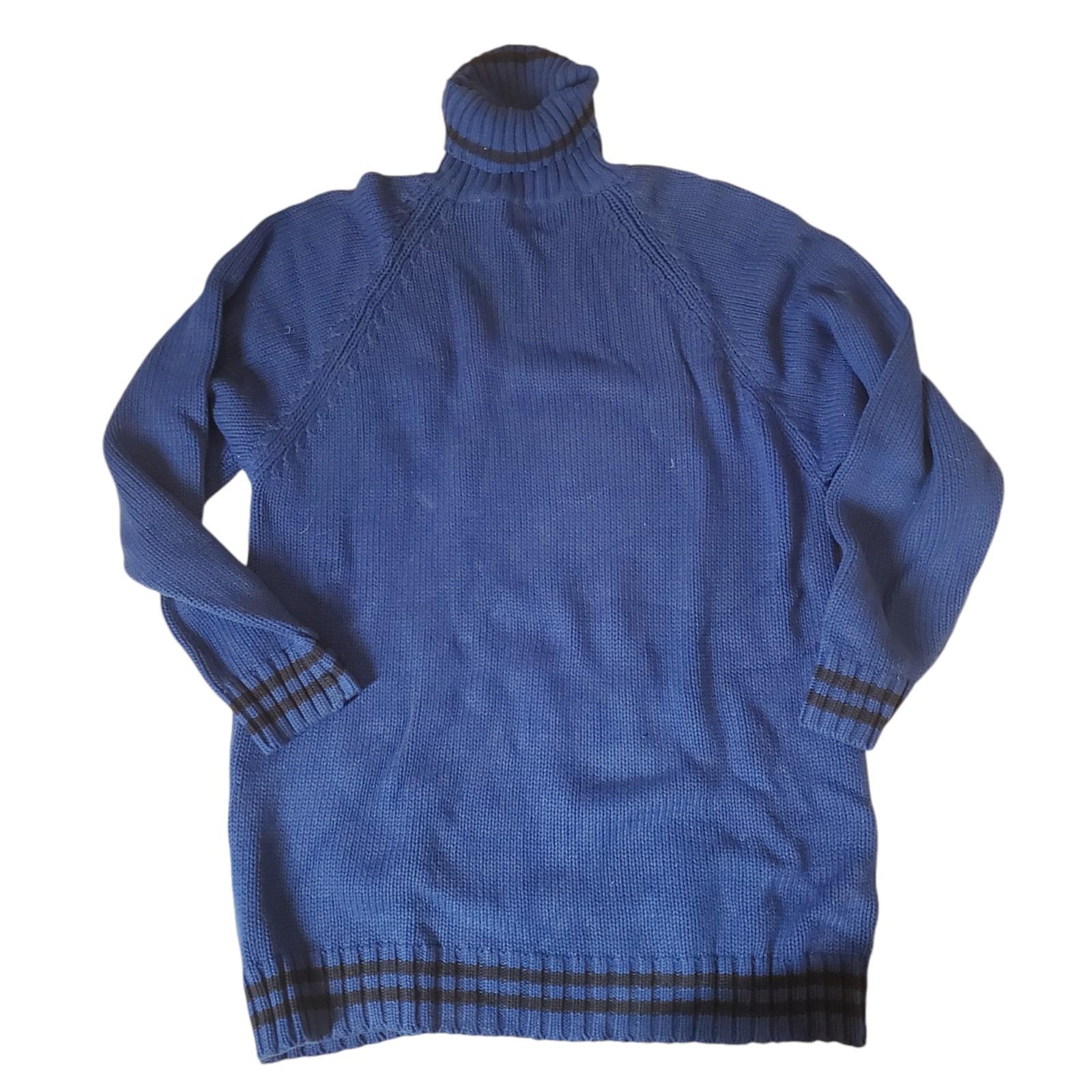 Gap Vintage 90s Women's Oversized Sweater Cotton Turtleneck