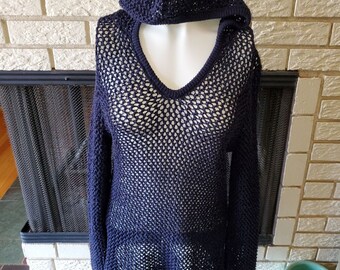 Navy Blue Fishnets - Etsy