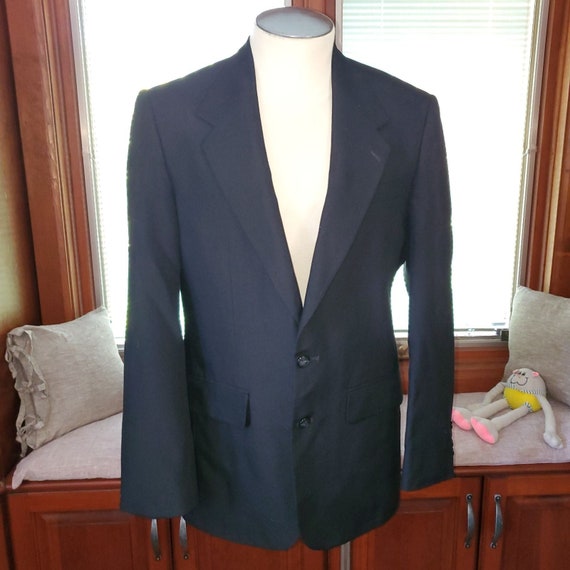 Stafford Vintage Classic 2 Button Wool Blazer 38L Etsy Ireland