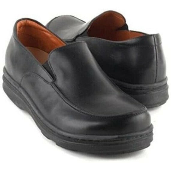 Birkenstock Napoli Black Leather Loafer 42/9 (narrow/regular  display picture 2