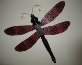 Items similar to Wooden Dragonfly to decorate your garden or favorite