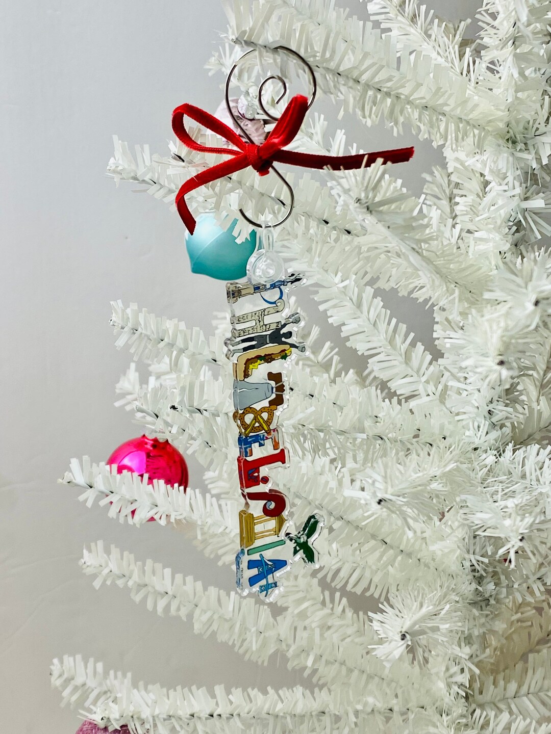 Philadelphia Christmas Ornament 