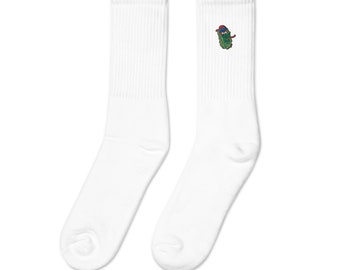 Phillie Phanatic Embroidered socks - White