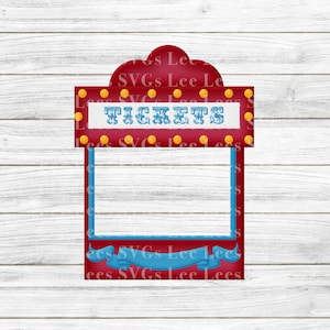 Karneval Ticket Stand PNG Datei | Digitaler Download |