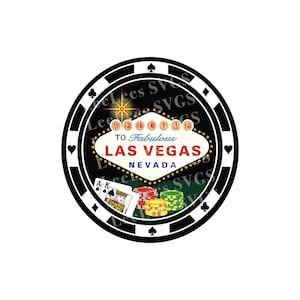 Casinò Digital Playing DESIGN POKER CHIP - Gioco d'azzardo Poker Card Perfetto per gli amanti del gioco