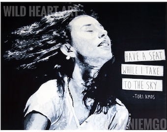 Tori Amos Print - Take to the Sky