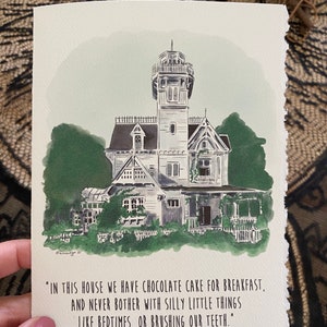 Practical Magic Housewarming Blank Greeting Card