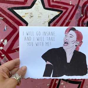 Delia Deetz Greeting Card
