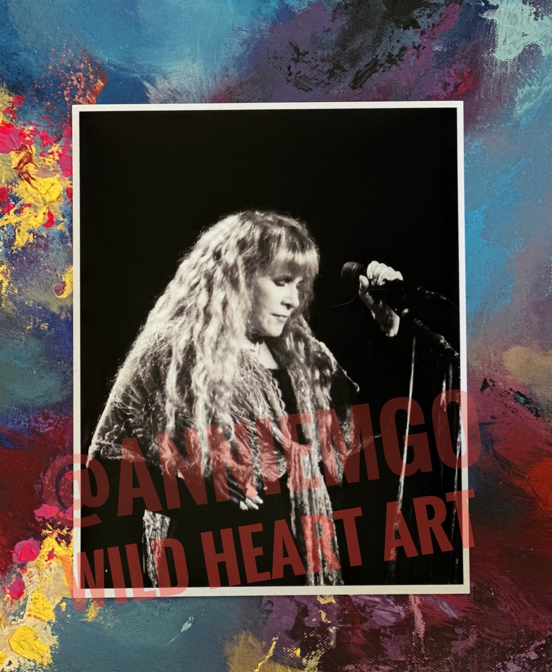 Stevie Nicks 8x10 Photography Print Nashville Etsy