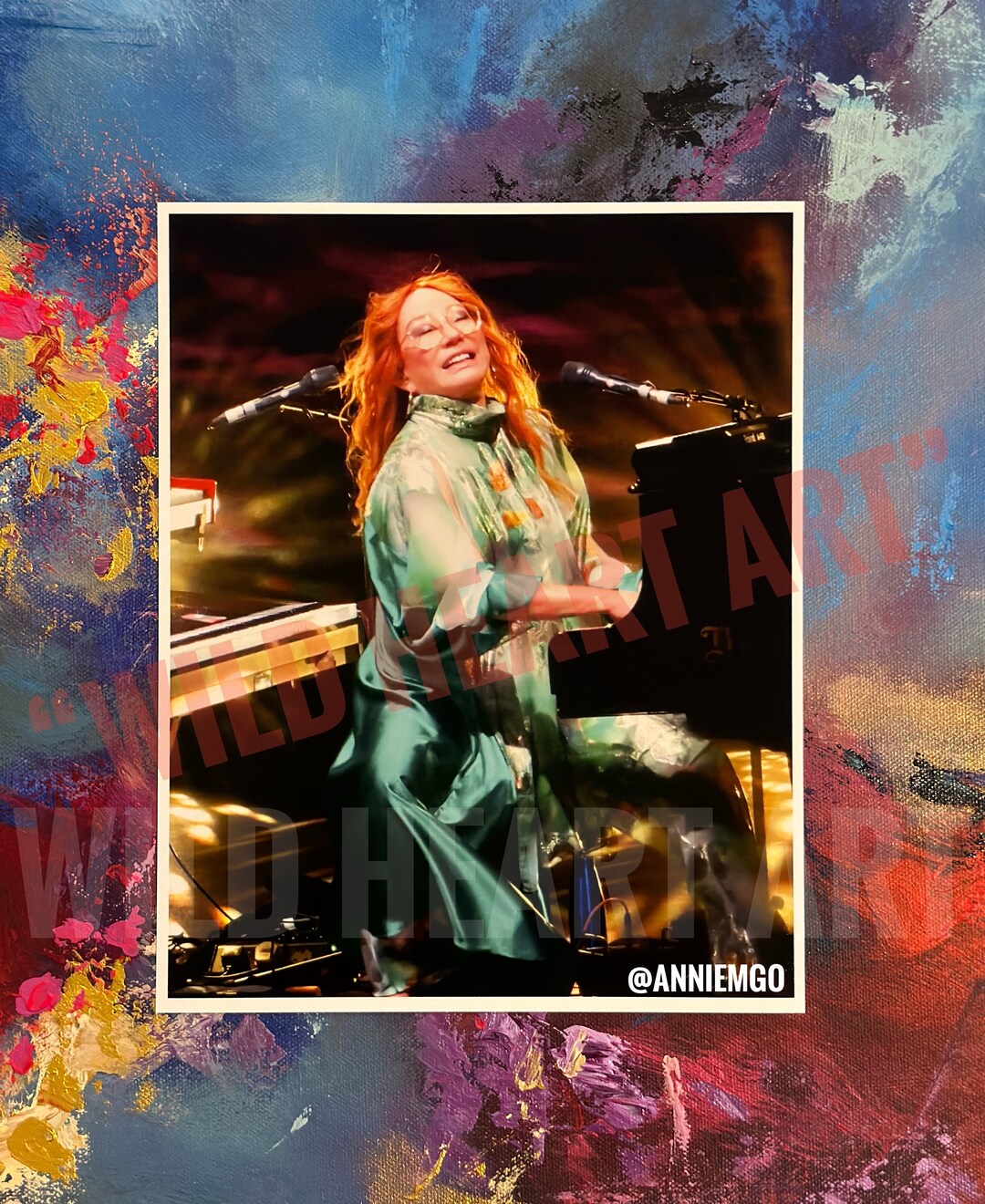 Tori Amos 8x10 Photography Print Red Rocks 1 Etsy