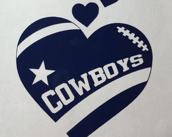 Dallas Cowboys Decal Etsy