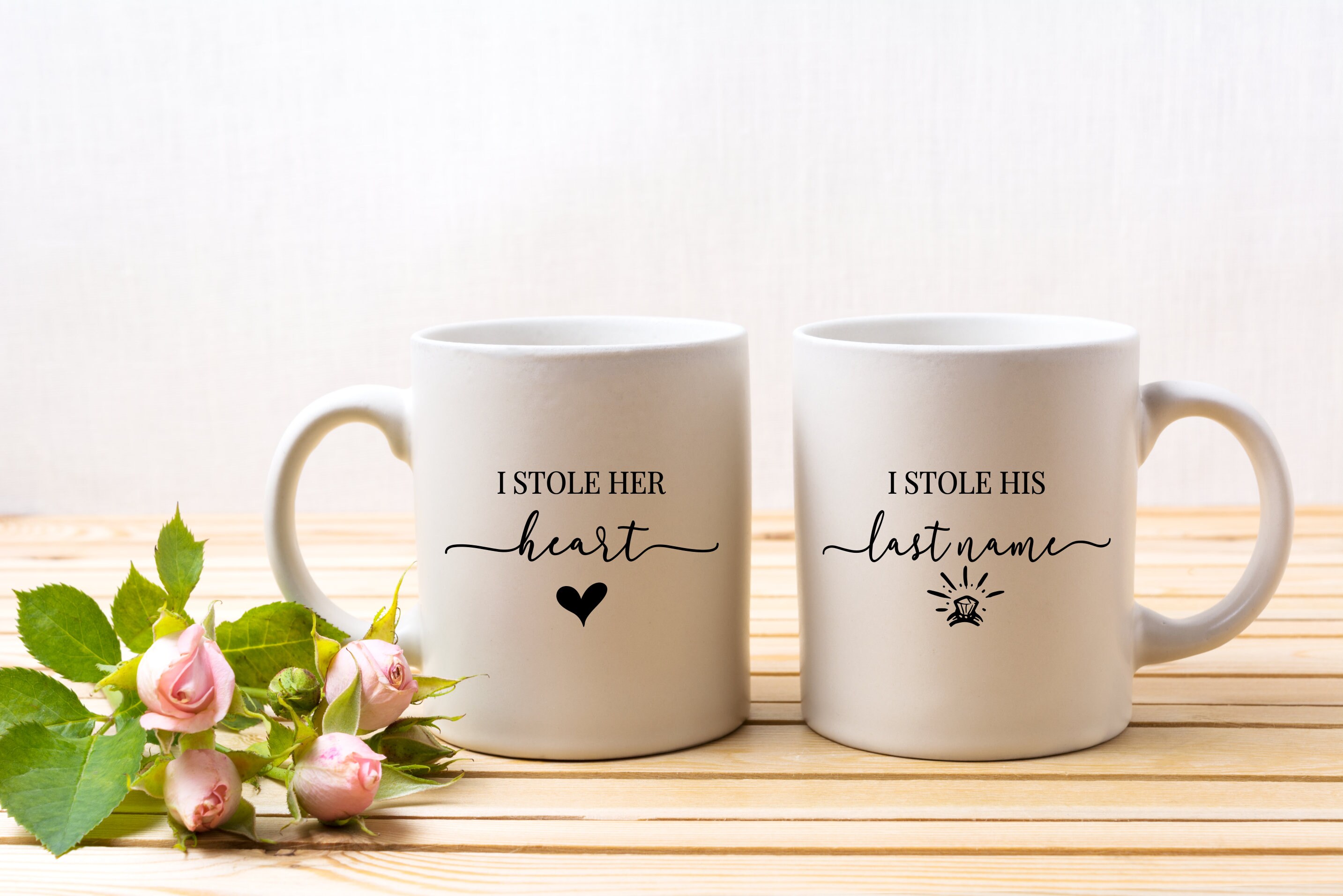 Juego de 2 tazas de café personalizadas para parejas, regalo para él, ella,  y así juntos construyeron una vida que amaban viajar taza de té blanca de