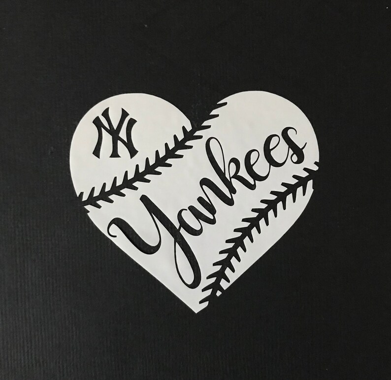 Free Free Yankees Heart Svg 280 SVG PNG EPS DXF File