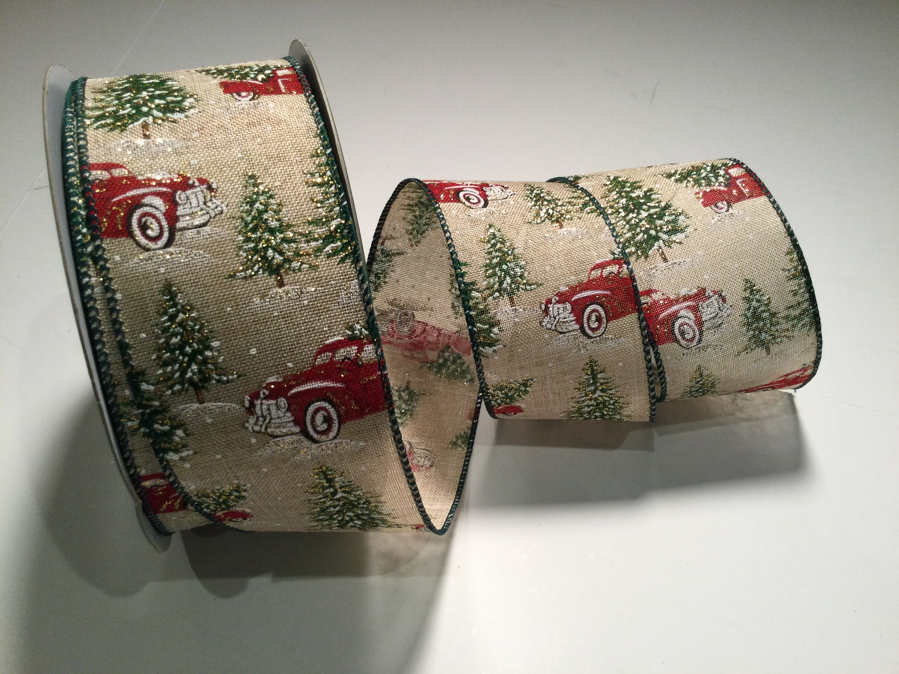 Wholesale Wired Christmas Ribbon