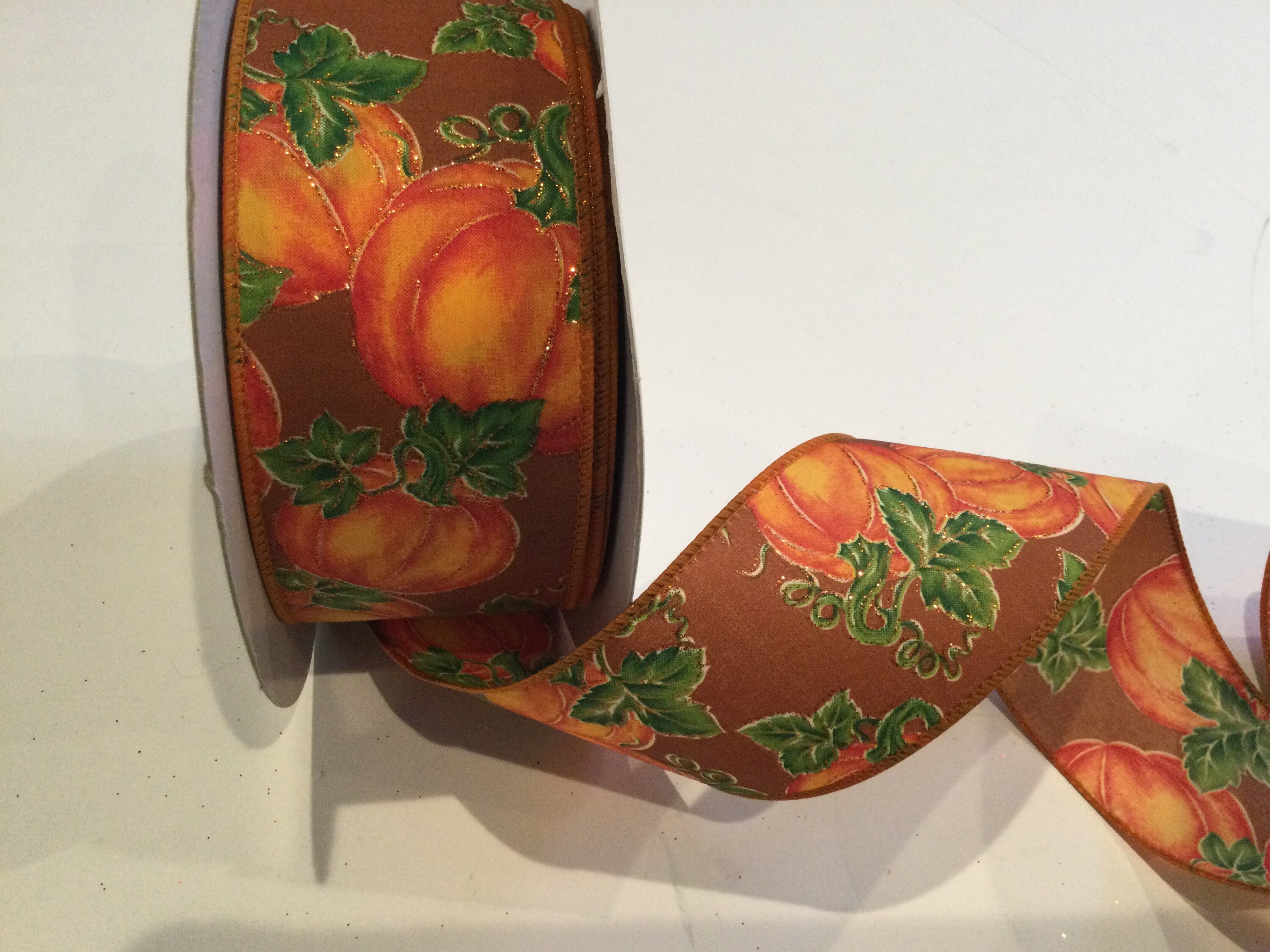 Fall Ribbon Wired Ribbon for Fall Season Premium Ribbon for Etsy