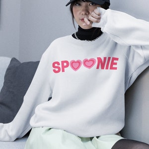 Spoonie Valentines Crewneck Sweatshirt, Hearts Chronic Illness Awareness Sweatshirt, Cute Gift for Friend With Dysautonomia POTS CFS Hearts