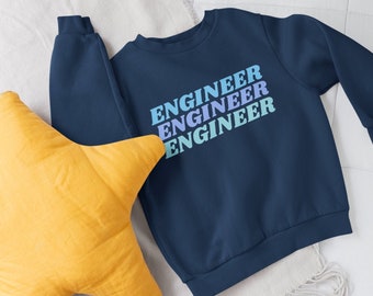 Engineer Sweatshirt, Women in Engineering Sweatshirt, Female Engineer Sweatshirt, STEM Chem E EE Gift, Mechanical Engineering Girls STEM
