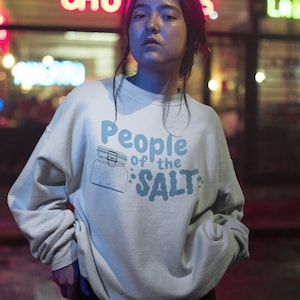 POTS Crewneck Sweatshirt, Postural Orthostatic Tachycardia Syndrome Awareness Sweatshirt, People of the Salt Sweatshirt, POTSIE Dysautonomia