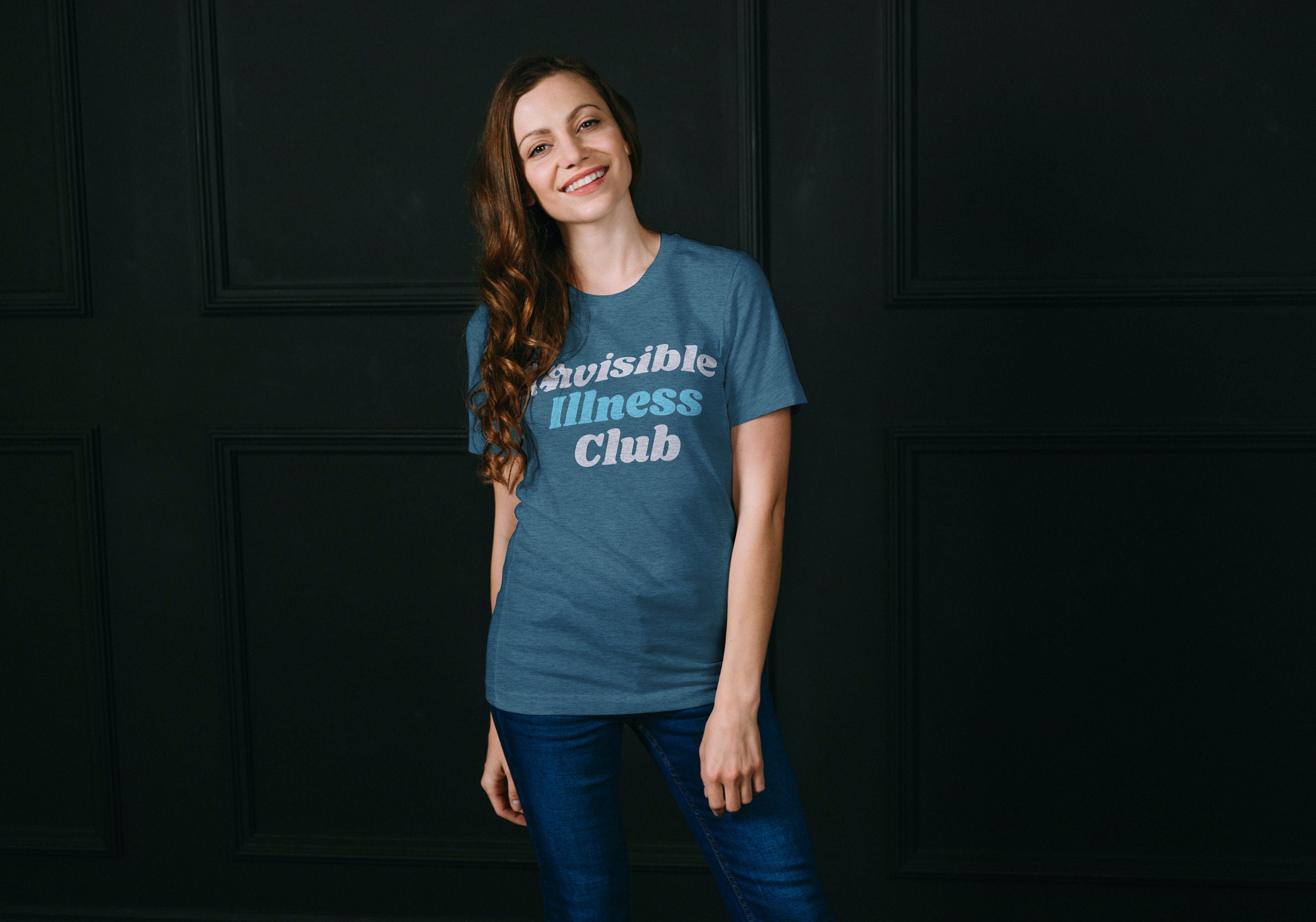 Invisible Illness Club Camisa Invisible Illness Tee Spoons Etsy