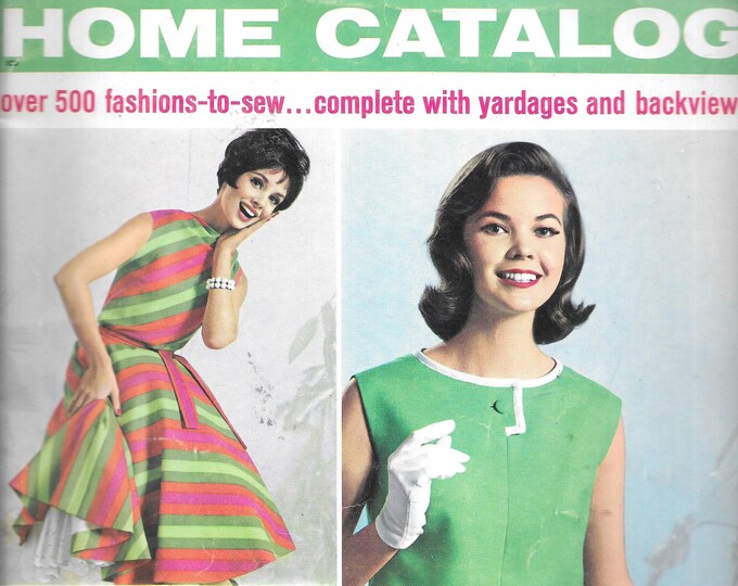 Butterick Home Catalog, Summer 1961 Etsy
