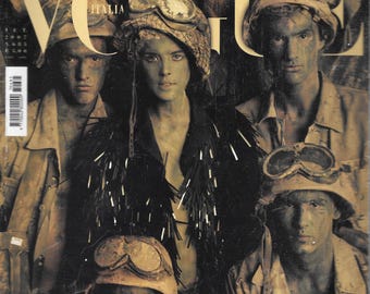 Vogue Italia 2007 & Unique Supplement Agyness Deyn by Steven Meisel