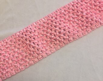 2 3//4 inch Crochet Elastic Band For makeing Tutu sold by yard