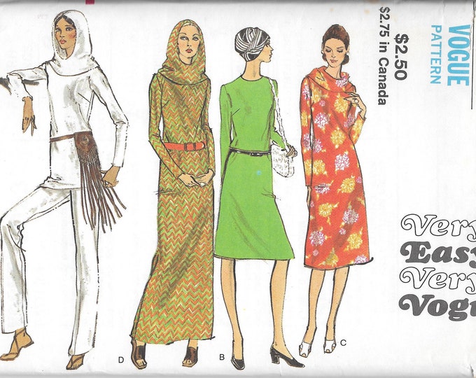 Patron De Couture VOGUE Paris Vintage 1978 N°1750 - Manteau, Jupe, Chemisier - Pierre Balmain
