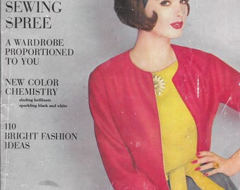 Vintage Vogue Pattern Book, April - May 1961