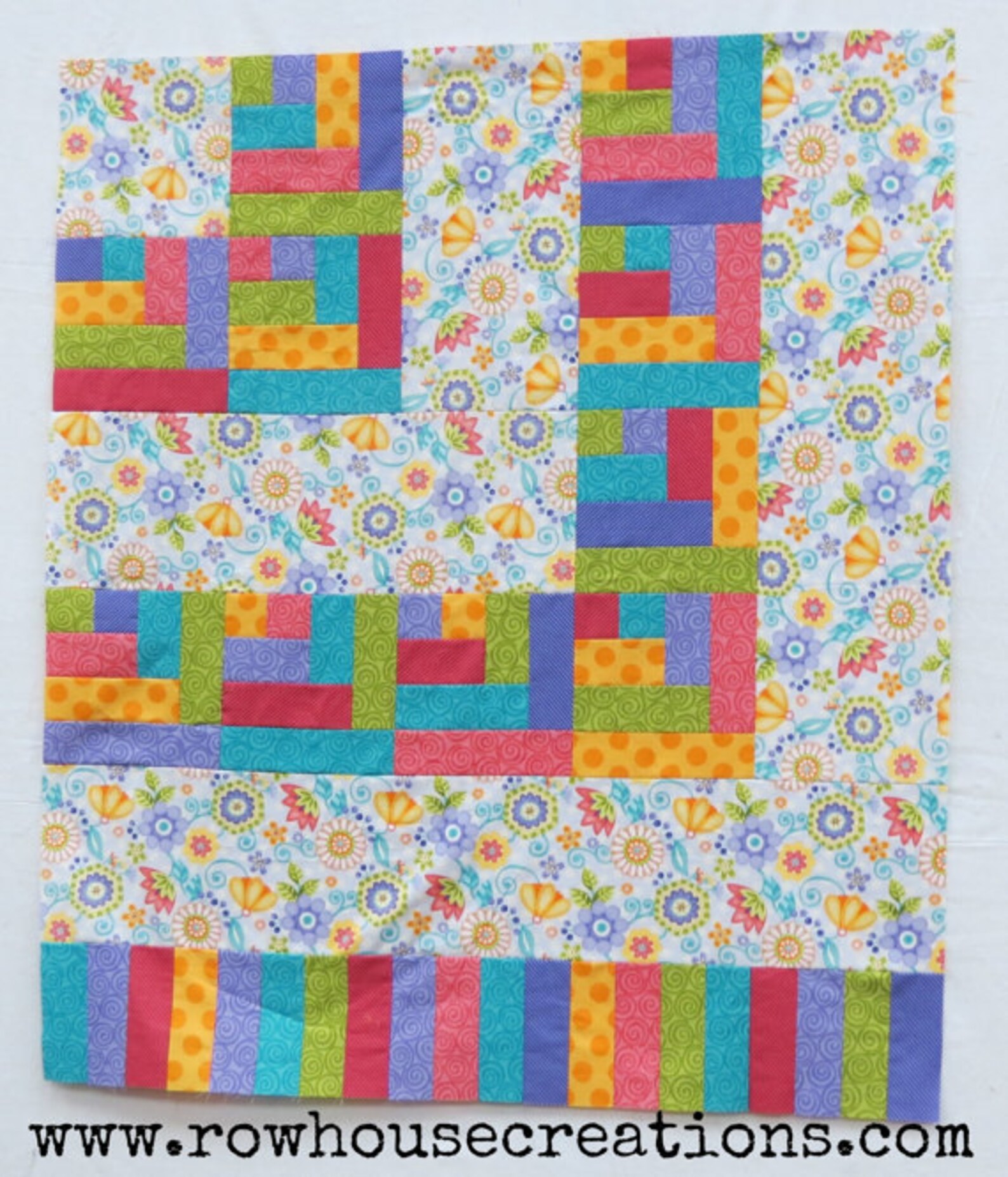 One Big Cabin Baby Quilt Pattern With Woodland Critters owl Etsy