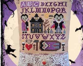 ABC of Dracula - PDF Cross Stitch Pattern