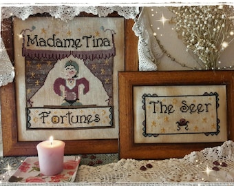 Madame Tina ( + The Seer ) - PDF Cross Stitch Pattern