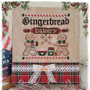 Gingerbread Bakery - PDF Cross Stitch Pattern