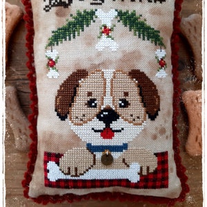 Dogmas (Christmas Tree Ornament No. 6)- PDF Cross Stitch Pattern