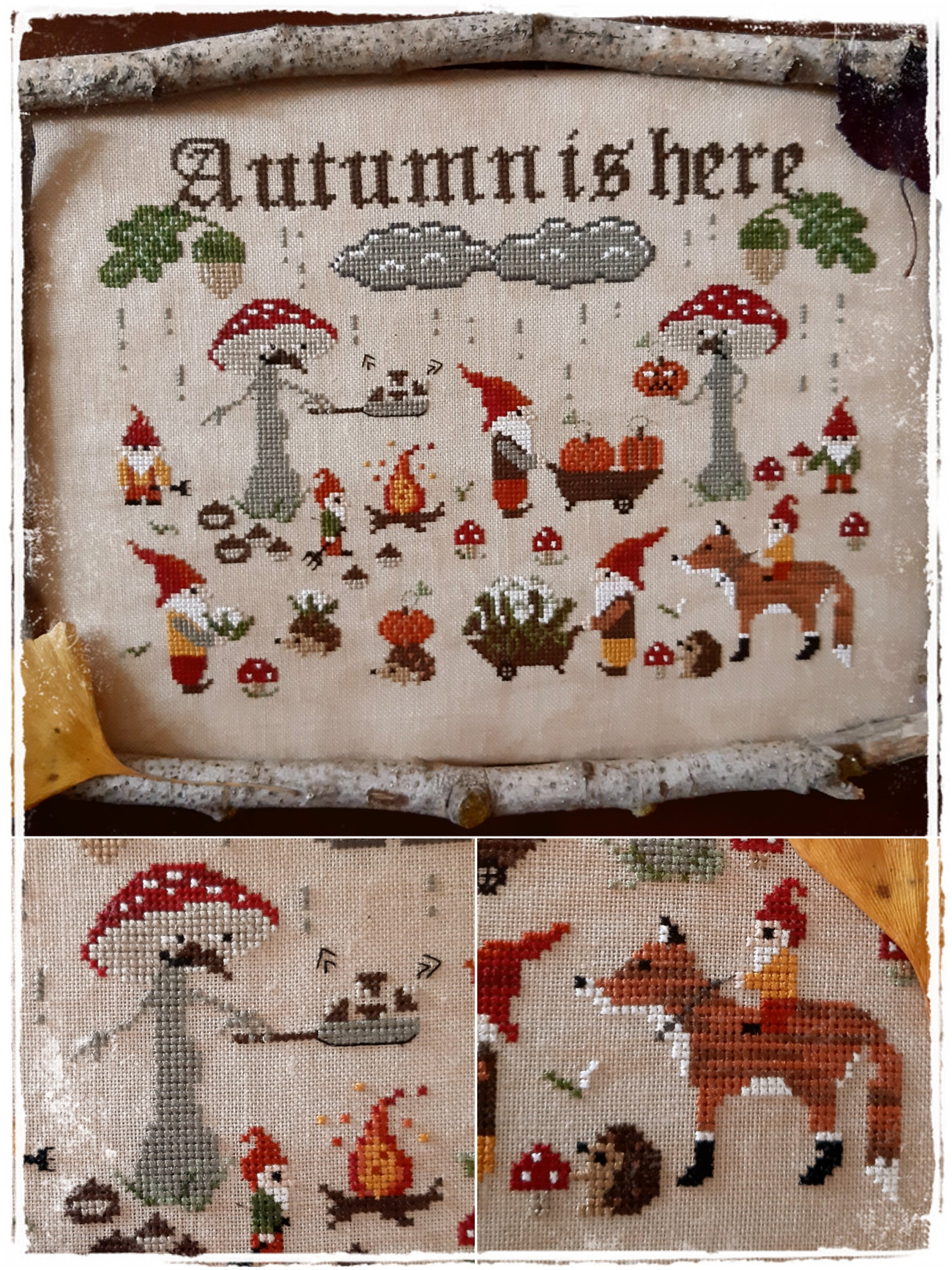 Autumn is Here - PDF Cross Stitch Pattern - Etsy