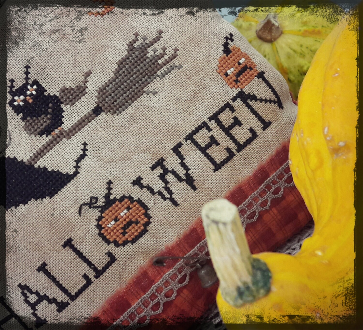 Happy Halloween by Tina - PDF Cross Stitch Pattern - Etsy