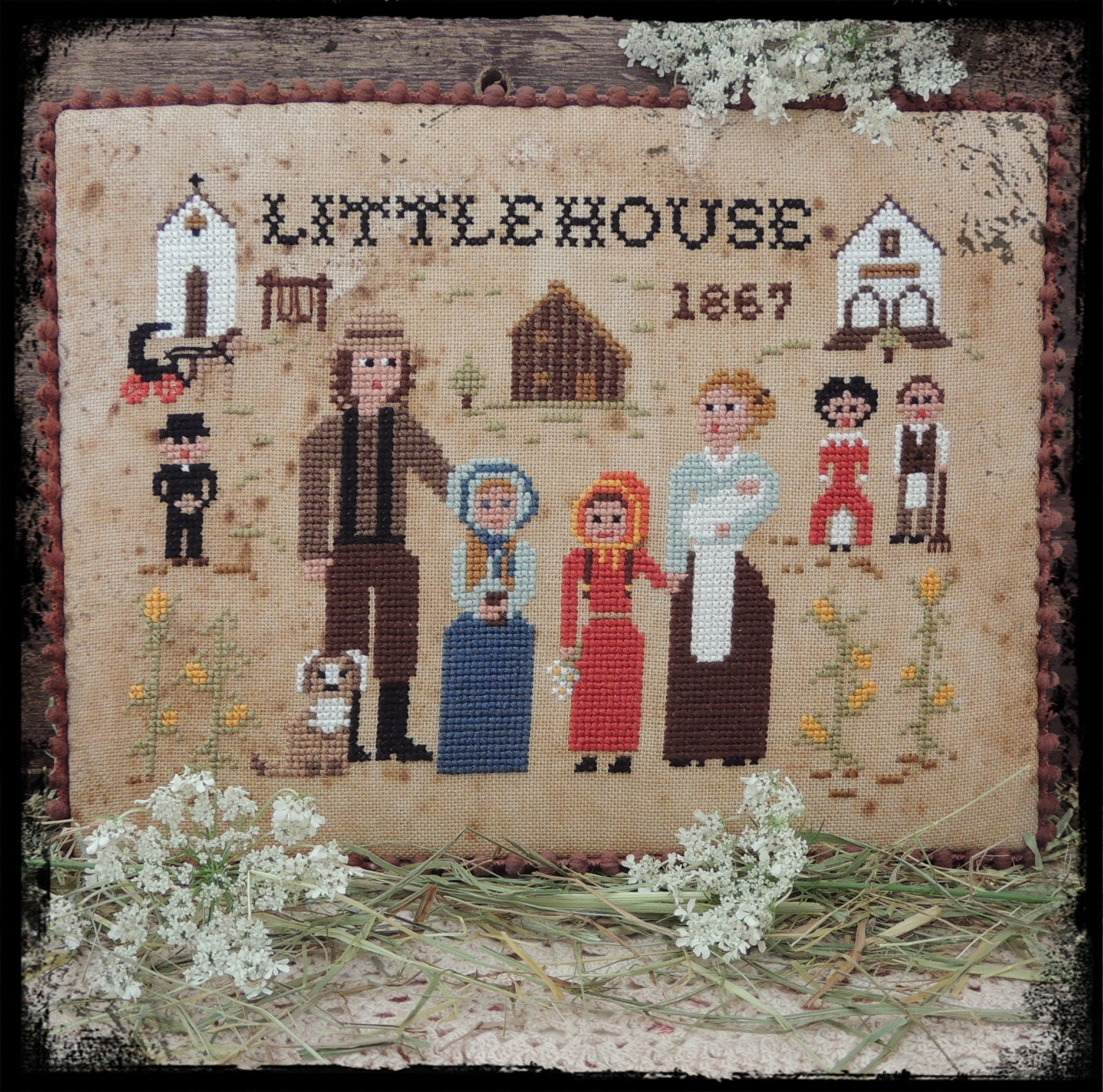 Little House PDF Cross Stitch Pattern - Etsy Australia