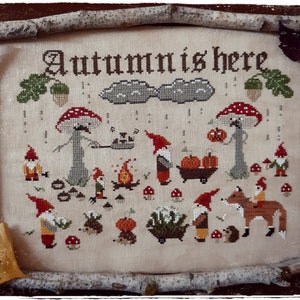 Autumn is here - PDF Cross Stitch Pattern