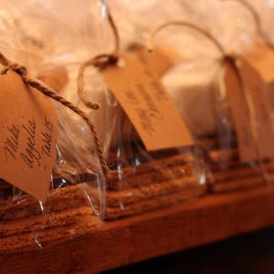 Smore Wedding Favor BAGS Lowest Price/Quality Flat Bottom/Gusset Fold, Classy Favor Clear, Food Safe, Perfect Size:8x4x2 image 4