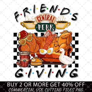 The One Where It&#39;s Thanksgiving Png, Friends Turkey Thanksgiving, Friends Turkey, Thanksgiving Png, Thanksgiving Day Gifts, Friends Giving