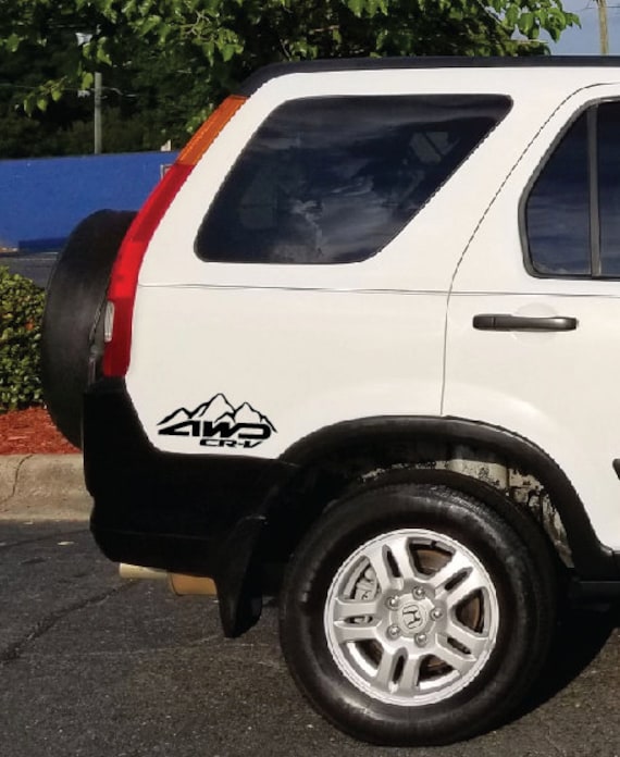 4WD CRV Decal Set 2 Honda CRV Inspired Etsy