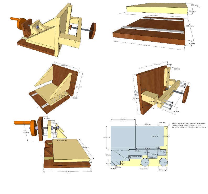Tenon Jig. Digital Plans Download. Tenon Jig Plans to Table Saw Etsy