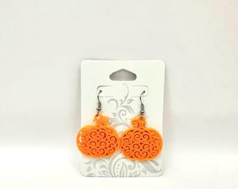 Earrings: Pumpkin Patch Dangles