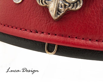 Metal loop/eyelet for greyhound collar, Galgo collar, Whippet collar, Borzoi collar, Afghan collar, Iggy collar