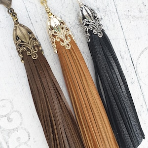 Lederquaste Quaste Leather tassel Windhundhalsband Greyhound collar