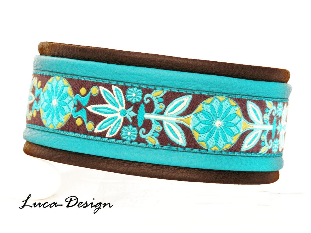 Dog Collar Sighthound Collar Greyhound Collar Galgo Collar Etsy