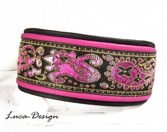 Greyhound Collar Dog Collar Greyhound Collar Martingale Buckle Pull Stop Collar Galgo Saluki Whippet Deerhound Wolfhound Lurcher Borzoi