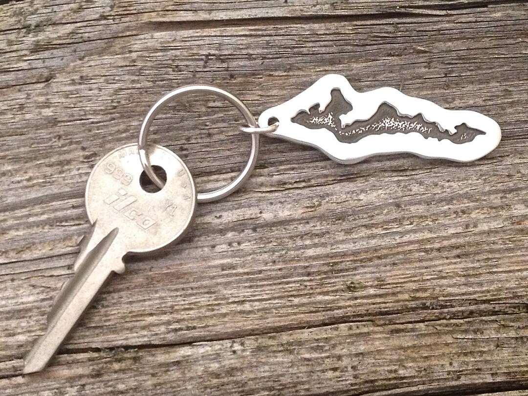 Sterling Silver Fishers Island Key Chain - Sterling Silver Key Chain ...